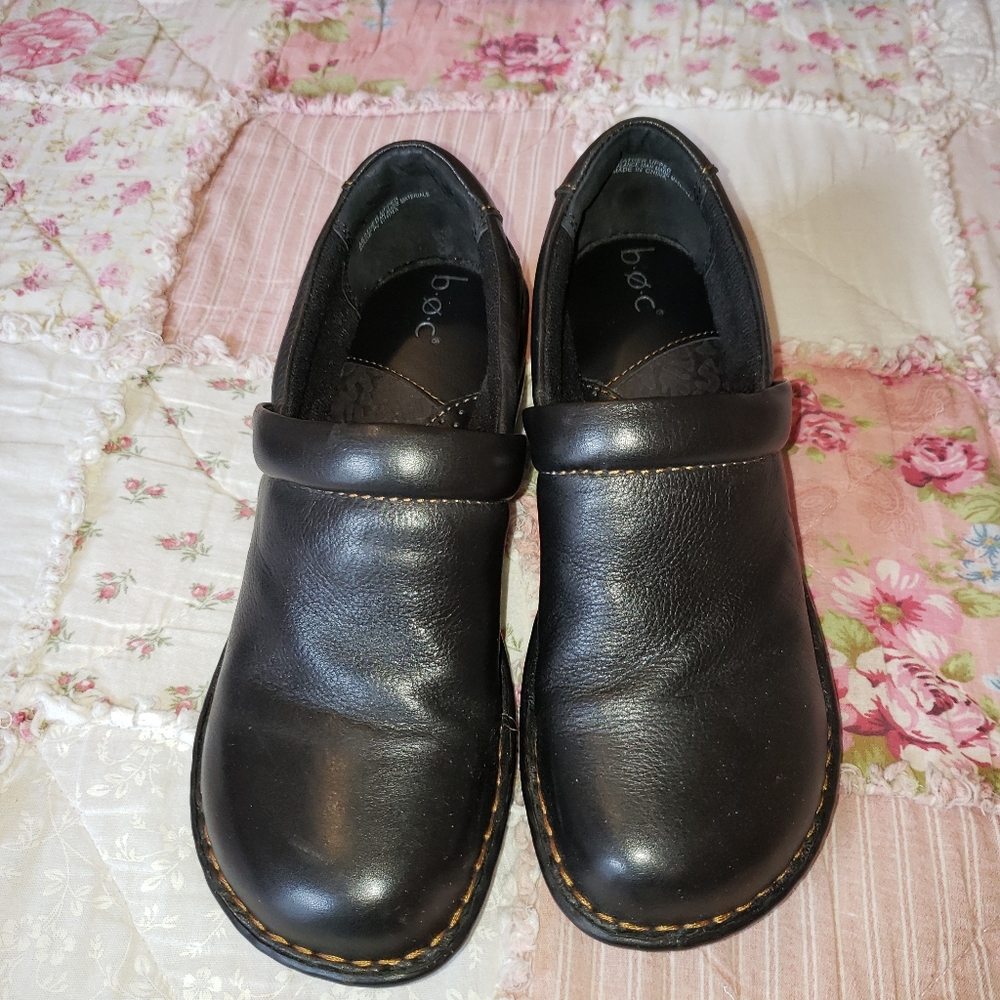 Black Clogs size 8